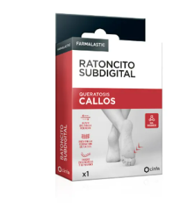 RATONCITO SUBDIGITAL CALLOS FARMALASTIC 1 UNIDAD PIE DERECHO TALLA UNICA