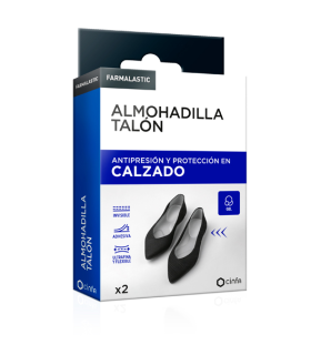 ALMOHADILLA TALON FARMALASTIC 2 UNIDADES TALLA UNICA