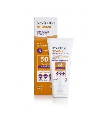 REPASKIN TOQUE SECO FACIAL FOTOPROTECTOR SPF50 1 ENVASE 50 ML