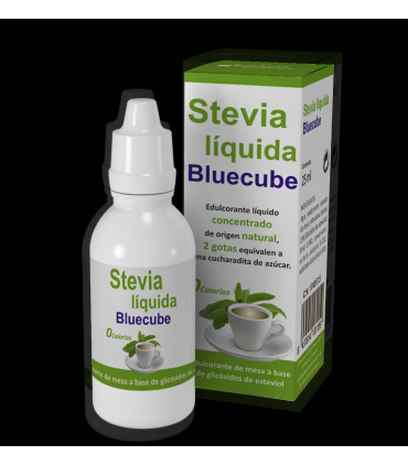 STEVIA LIQUIDO GOTAS BLUECUBE EDULCORANTE 1 ENVASE 25 ML