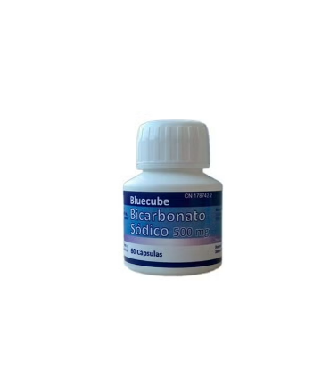 BICARBONATO SODICO BLUECUBE 500 MG 60 CAPSULAS