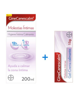 PACK GINECANESCALM GEL 200 ML + GEL-CREMA CALMANTE 15 G