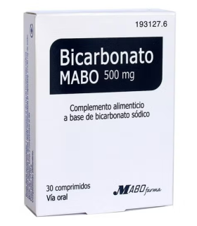 BICARBONATO MABO 500 MG 30 COMPRIMIDOS