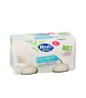 HERO BABY YOGUR NATURAL 2X120G