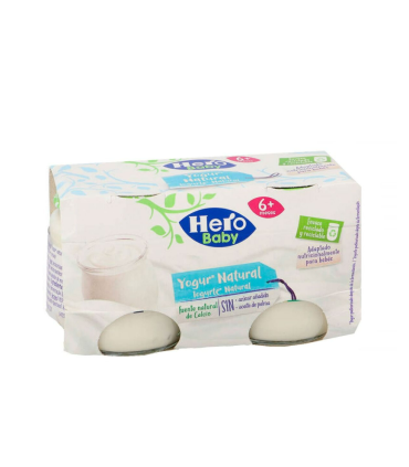 HERO BABY YOGUR NATURAL 2X120G