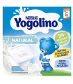 NESTLE YOGOLINO NATURAL 4 ENVASES 100 G