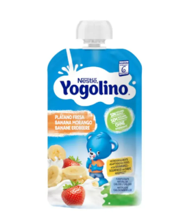 NESTLE YOGOLINO PLATANO-FRESA 1 BOLSA 100 G
