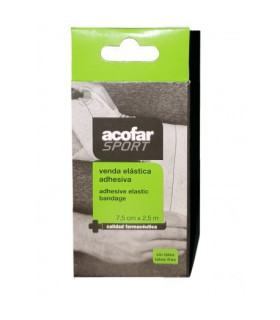 VENDA ELASTICA ADHESIVA ACOFAR 1 UNIDAD 2,5 M X 7,5 CM