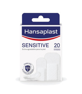 HANSAPLAST SENSITIVE APOSITO ADHESIVO 2 TAMAÑOS 20 APOSITOS