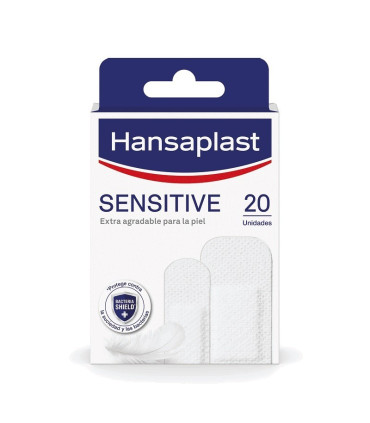HANSAPLAST SENSITIVE APOSITO ADHESIVO 2 TAMAÑOS 20 APOSITOS