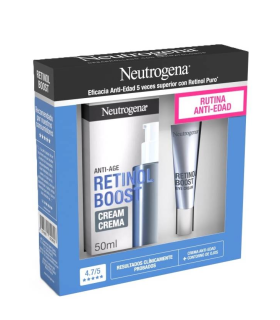 NEUTROGENA ANTI AGE RETINOL BOOST EYE CREAM 15 ML + ANTI AGE RETINOL BOOST CREAM 50 ML PACK
