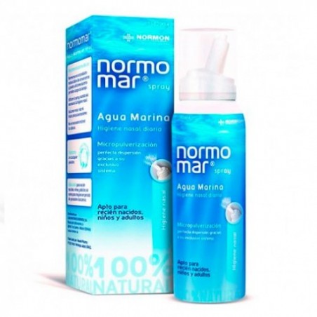 NORMOMAR AGUA MARINA ESTERIL LIMPIEZA NASAL SPRAY FUERZA 0
