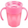 VASO 360º SIN BOQUILLA DR BROWN´S ROSA 200 ML