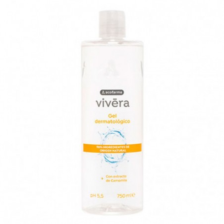 ACOFARMA VIVERA GEL DERMATOLOGICO CERO CAMOMILA 1 ENVASE 750 ML