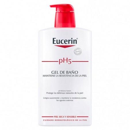 EUCERIN PIEL SENSIBLE PH-5 GEL DE BAÑO 1 ENVASE 1 L