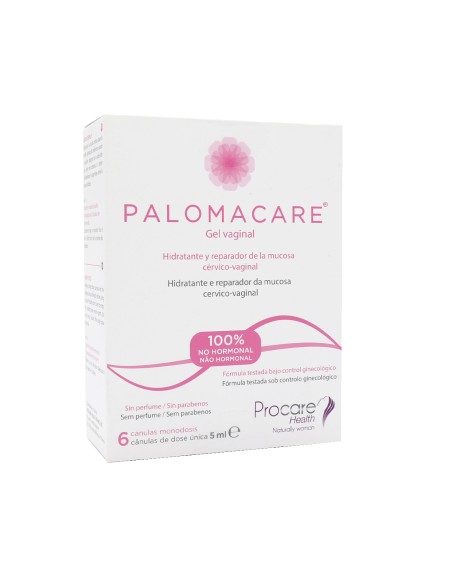 PALOMACARE GEL VAGINAL MONODOSIS 6 CANULAS 5 ML