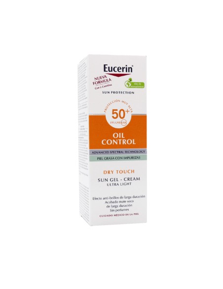 EUCERIN SUN PROTECTION SPF50 OIL CONTROL DRY TOU