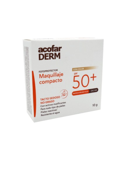 ACOFARDERM SPF 50+ MAQUILLAJE COMPACTO 10 G