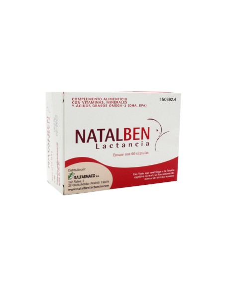 NATALBEN LACTANCIA 60 CAPSULAS