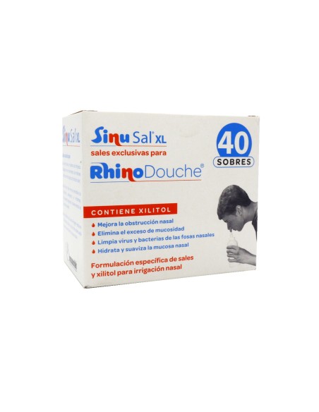 SINUSAL XL SALES LIMPIEZA NASAL 5 G 40 SOBRES