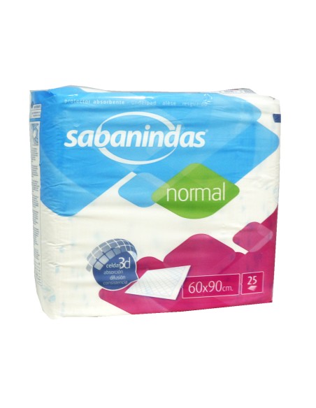 PROTECTOR SABANINDAS 60 X 90 CM 25 UNIDADES