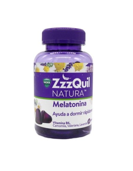 ZZZQUIL NATURA 60 GOMINOLAS