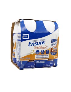 ENSURE NUTRIVIGOR BOTELLA 4 BOTELLA 220 ML CHOCOLATE