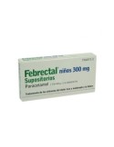 FEBRECTAL NIÑOS 300 mg 6 SUPOSITORIOS
