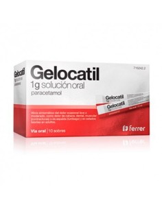 GELOCATIL 1 g 10 SOBRES SOLUCION ORAL