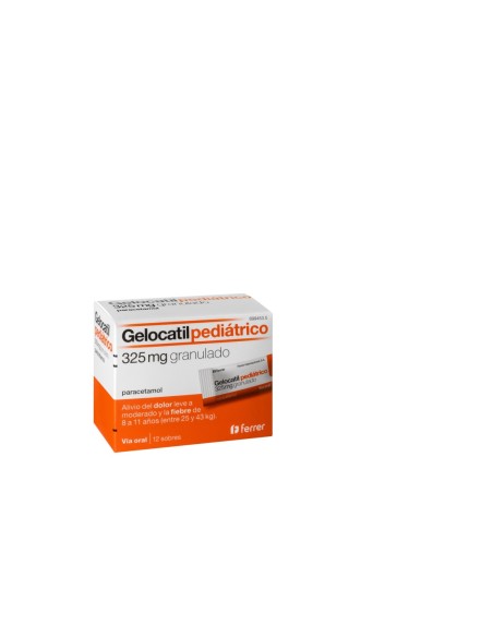 GELOCATIL 325 mg 12 SOBRES GRANULADO ORAL