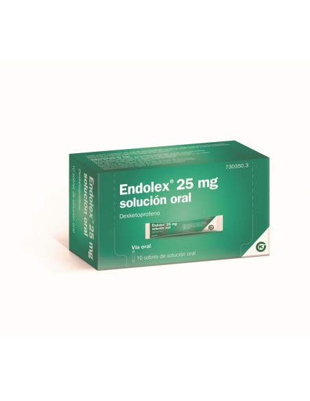 ENDOLEX 25 mg 10 SOBRES SOLUCION ORAL 10 ml