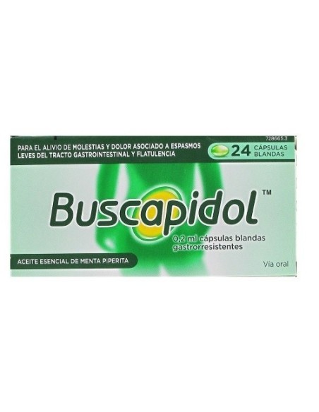 BUSCAPIDOL 0,2 ml 24 CAPSULAS BLANDAS GASTRORRESISTENTES