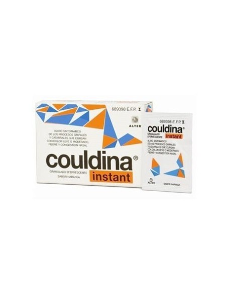 COULDINA INSTANT CON ACIDO ACETILSALICILICO 20 SOBRES GRANULADO EFERVESCENTE
