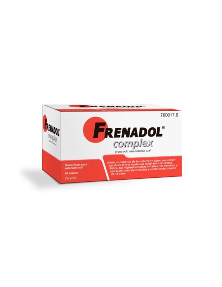FRENADOL COMPLEX 10 SOBRES GRANULADO PARA SOLUCION ORAL