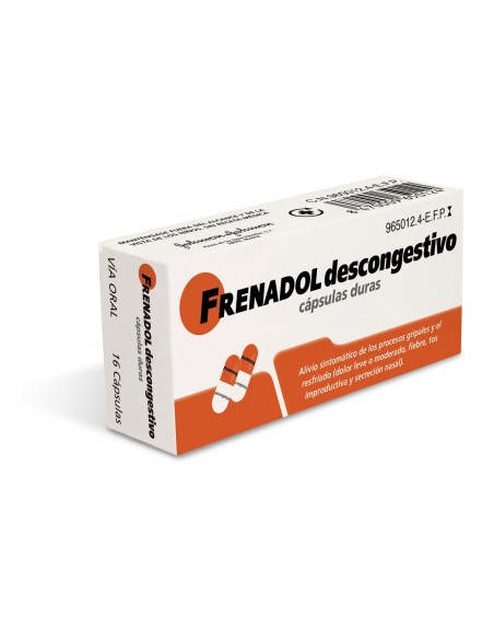 FRENADOL DESCONGESTIVO 16 CAPSULAS