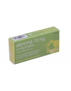 ALERCINA 10 mg 7 COMPRIMIDOS RECUBIERTOS