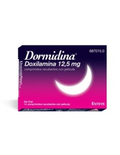 DORMIDINA 12,5 mg 14 COMPRIMIDOS RECUBIERTOS