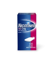 NICOTINELL FRUIT 2 mg 96 CHICLES MEDICAMENTOSOS