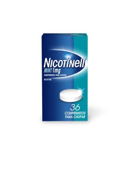 NICOTINELL MINT 1 mg 36 COMPRIMIDOS PARA CHUPAR