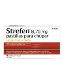 STREFEN 8,75 mg 16 PASTILLAS PARA CHUPAR (SABOR MIEL Y LIMON)