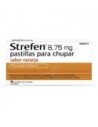 STREFEN 8,75 mg 16 PASTILLAS PARA CHUPAR (SABOR NARANJA)