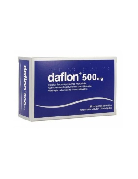 DAFLON 500 mg 60 COMPRIMIDOS RECUBIERTOS