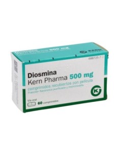 DIOSMINA KERN PHARMA 500 mg 60 COMPRIMIDOS RECUBIERTOS