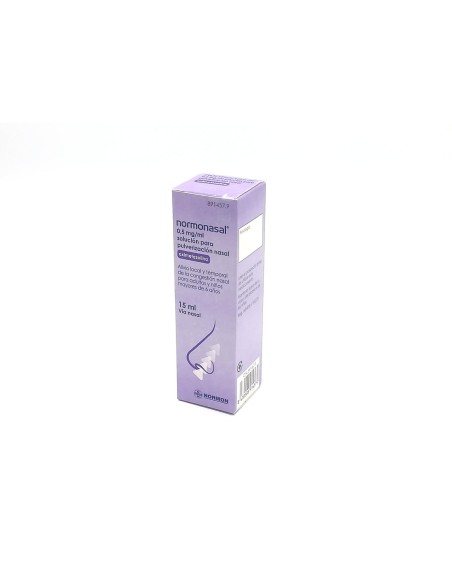 NORMONASAL 0,5 mg/ml SOLUCION PARA PULVERIZACION NASAL 1 FRASCO 15 ml