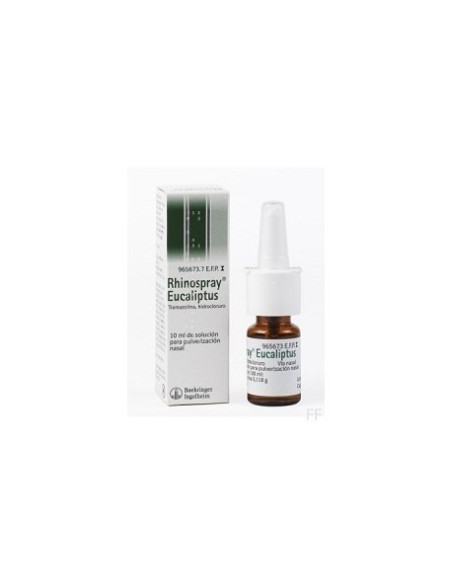 RHINOSPRAY EUCALIPTUS 1,18 mg/ml SOLUCION PARA PULVERIZACION NASAL 1 FRASCO 10 ml
