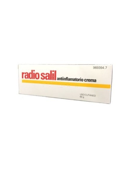 RADIO SALIL ANTIINFLAMATORIO CREMA 1 TUBO 60 g