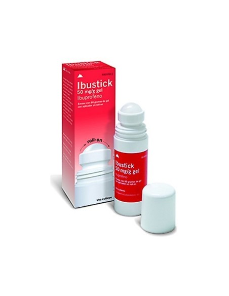 IBUSTICK 50 mg/g GEL CUTANEO 1 TUBO 60 g (CON ROLL-ON)