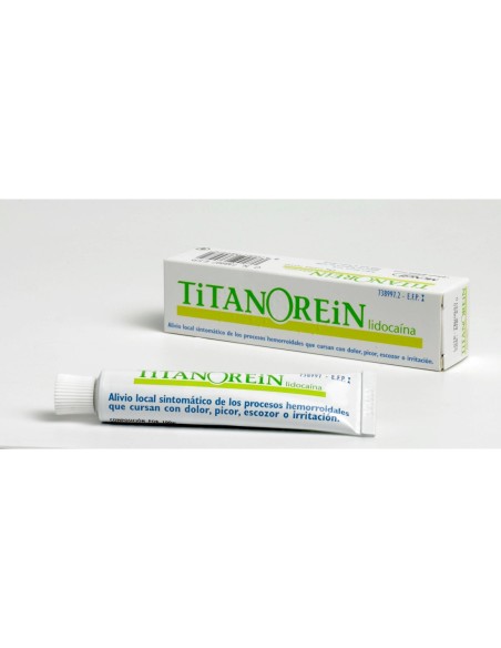 TITANOREIN LIDOCAINA CREMA RECTAL 1 TUBO 20 g