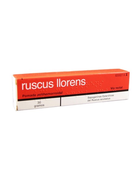 RUSCUS LLORENS POMADA RECTAL 1 TUBO 30 g