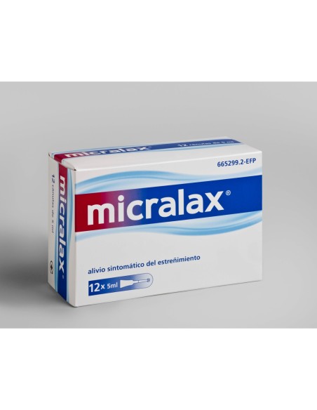 MICRALAX CITRATO/LAURIL SULFOACETATO 450 mg/ml + 45 mg/ml SOLUCION RECTAL 12 ENEMAS 5 ml
